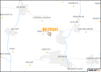 map of Bezruki