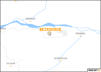 map of Bezrukovo
