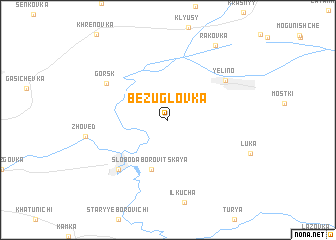 map of Bezuglovka