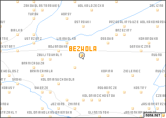 map of Bezwola