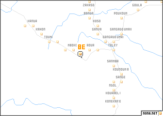 map of Bé