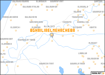 map of Bghaïlia el Mehacheba