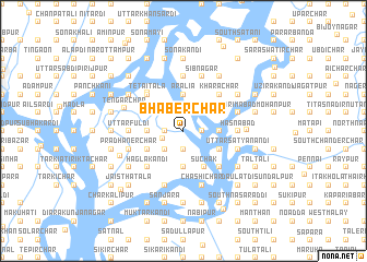 map of Bhāber Char