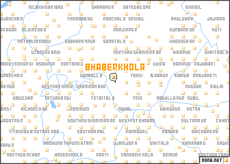 map of Bhaberkhola