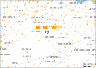 map of Bhābi Karāra
