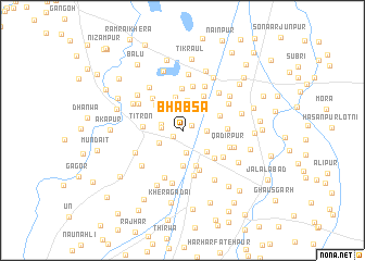 map of Bhābsa