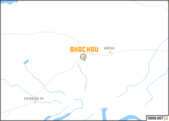 map of Bhachāu