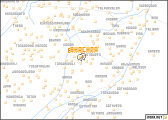 map of Bhachra