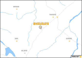 map of Bhadaura