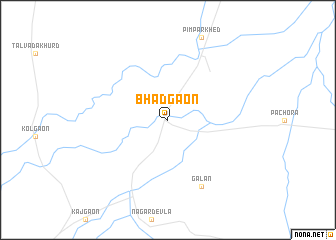 map of Bhadgaon