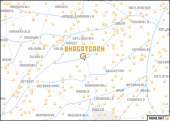 map of Bhagatgarh