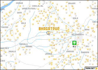 map of Bhagatpur