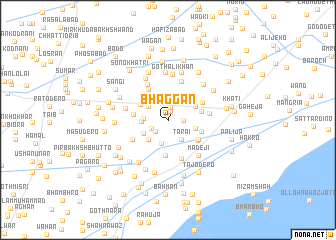 map of Bhāggan