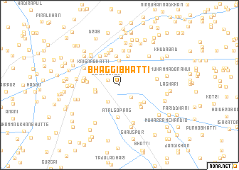 map of Bhaggi Bhatti