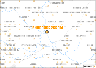map of Bhāg Nāgarkāndi