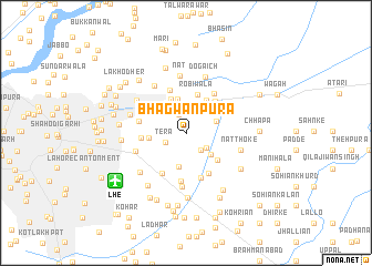 map of Bhagwānpura