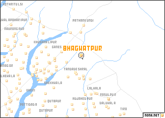 map of Bhagwatpur