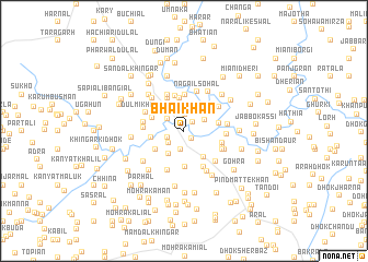 map of Bhai Khān