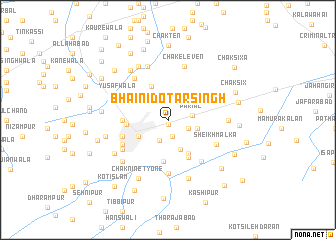 map of Bhaini Dotar Singh