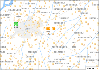 map of Bhaīni