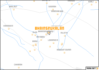 map of Bhainsru Kalān