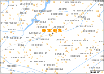 map of Bhāi Pheru