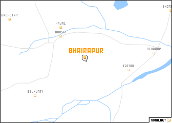 map of Bhairāpur