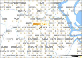 map of Bhaitsāli