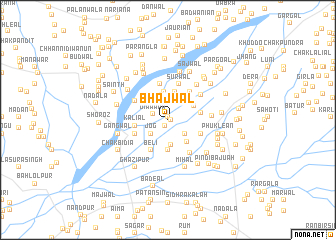 map of Bhajwāl