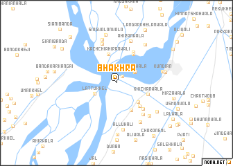 map of Bhakhra