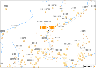 map of Bhakriān