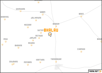 map of Bhālāu