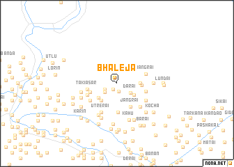 map of Bhaleja