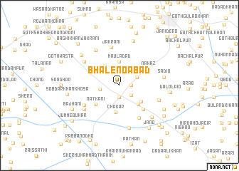 map of Bhalenoābād