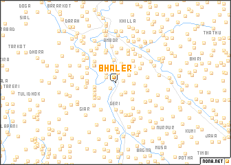map of Bhaler