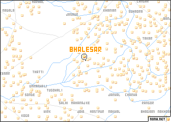 map of Bhalesar