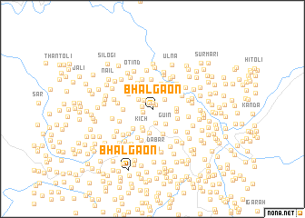 map of Bhalgaon