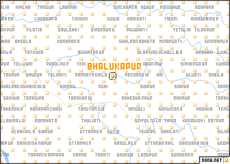 map of Bhalukāpur