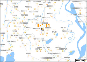 map of Bhamba