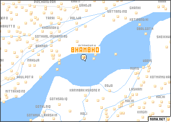 map of Bhambho