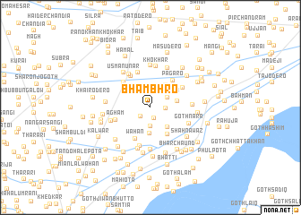 map of Bhambhro