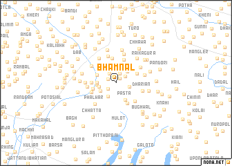 map of Bhamnal