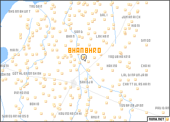 map of Bhanbhro
