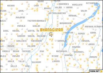 map of Bhandgiran