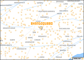 map of Bhando Qubbo