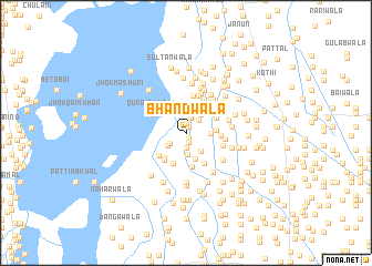 map of Bhandwāla