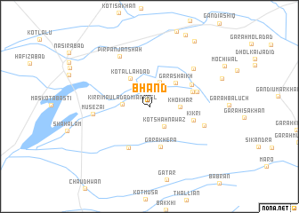 map of Bhand