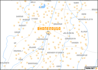 map of Bhanera Ūda