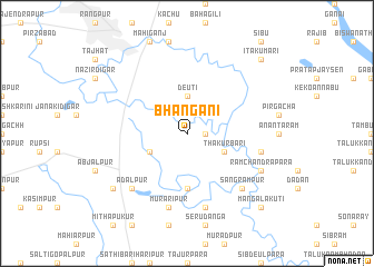 map of Bhāngani