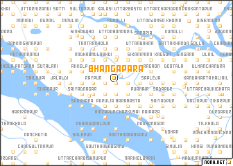 map of Bhāngāpāra